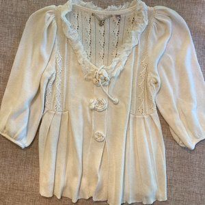 Anthropologie Knitted & Knotted sweater